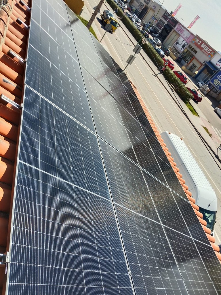 Instalación en zona urbana